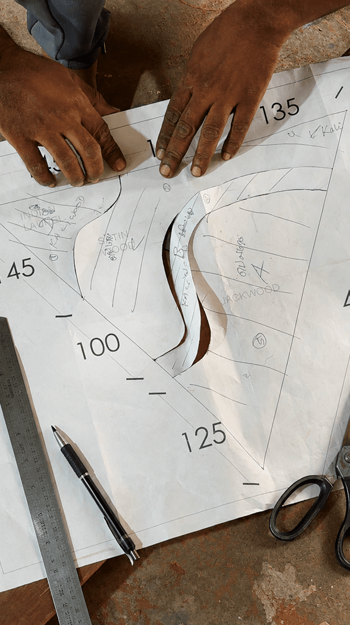 Artsy Table template drafting