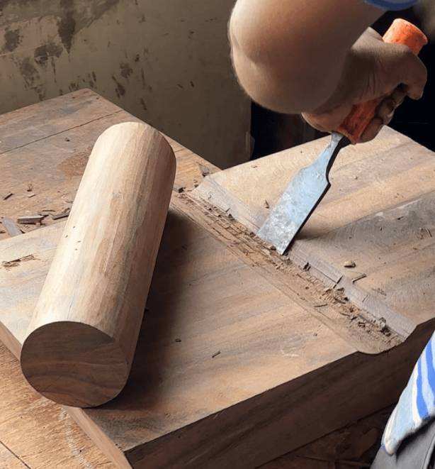 Kall mortise chiseling